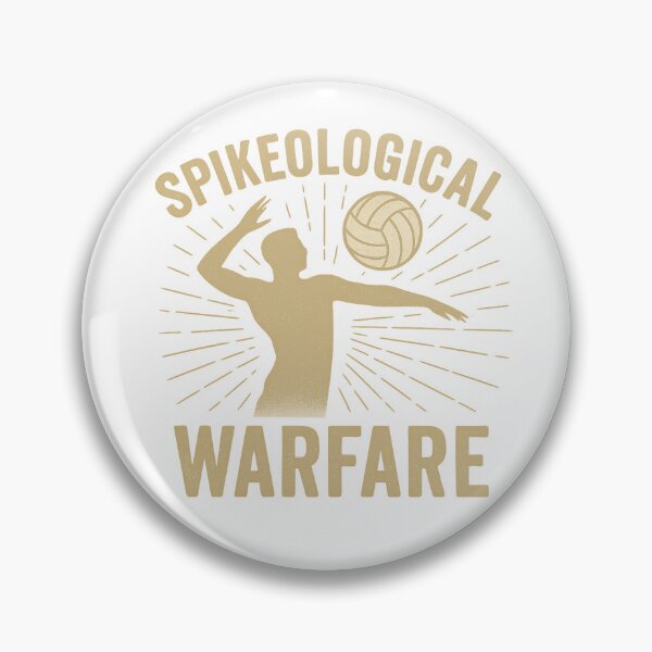Item preview, SPIKE O LOGICAL Warfare Volleyball Man designed and sold by VestaDesigns.