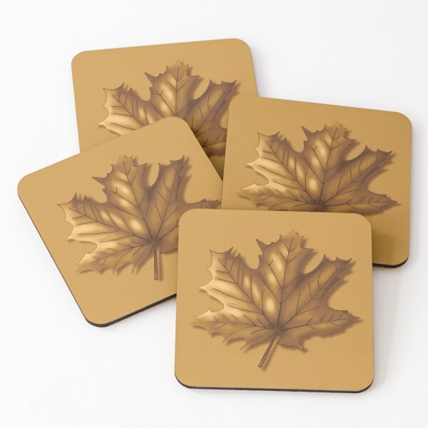 Item preview, Maple leaf in Autumn Fall sepia Colors designed and sold by OhNoNotAgain42.