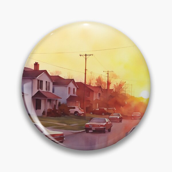 Item preview, Suburban Sunset designed and sold by RCWatercolours.