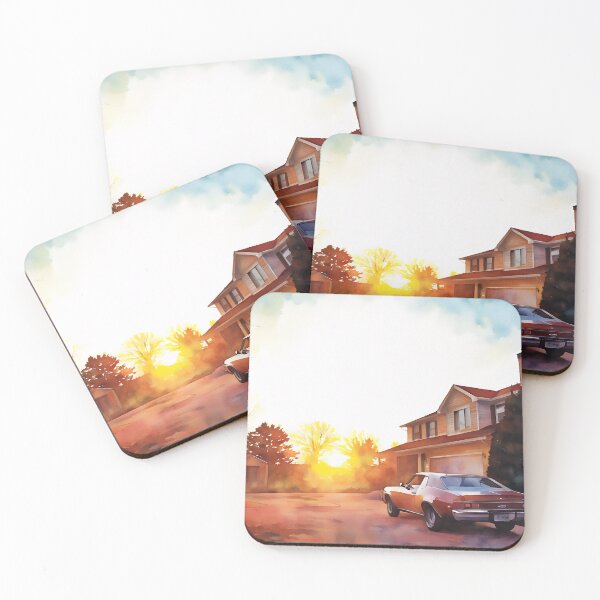 Item preview, Driveway Dusk designed and sold by RCWatercolours.