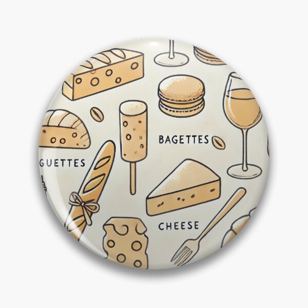 Item preview, French food designed and sold by snoWorkshop.