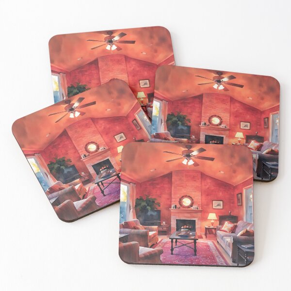 Item preview, Red Room Blues designed and sold by RCWatercolours.
