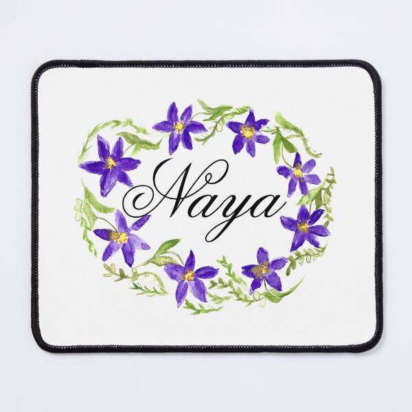 Item preview, Naya name girls Flowers wreath designed and sold by Monika Howarth.