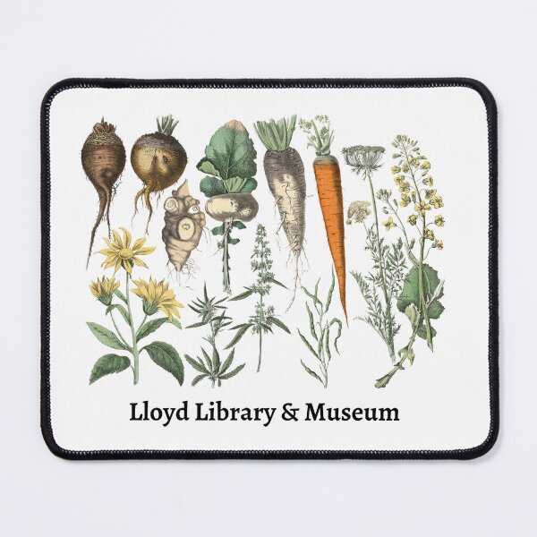 Item preview, Vegetables Lloyd Library Black designed and sold by Lloyd Library & Museum.