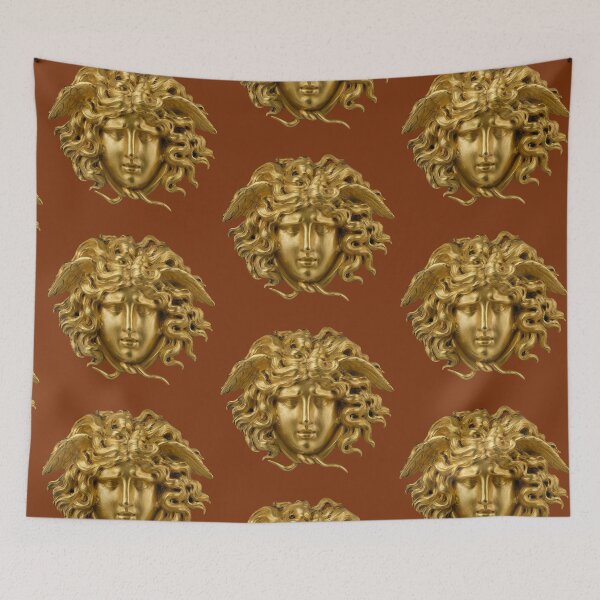 Item preview, Golden Ritual Mask Surreal Ornamental Face designed and sold by Julian Eickhoff.