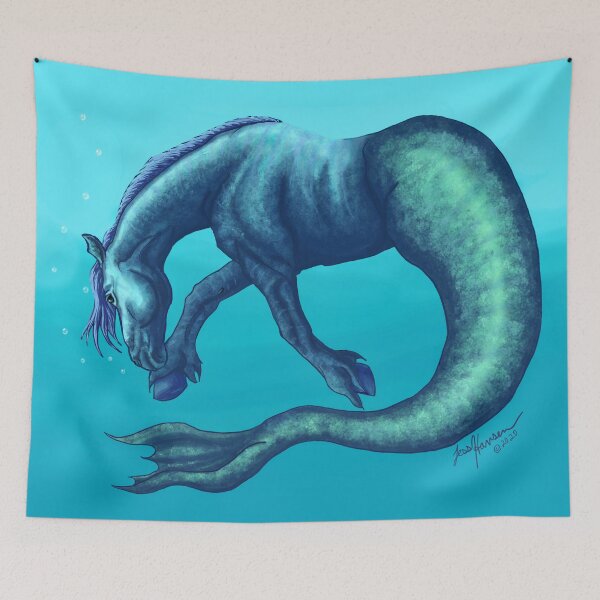 Item preview, Hippocampus (Sea Horse) designed and sold by Imagine My Universe.