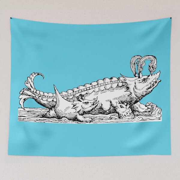 Item preview, Sixteenth Century Orca or Whale by Conrad Gesner designed and sold by Pixelchicken.
