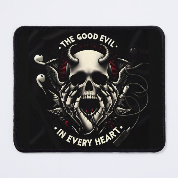 Item preview, Gothic Skull Horns Evil Struggle designed and sold by Voodoo Store Paranormal Collections.