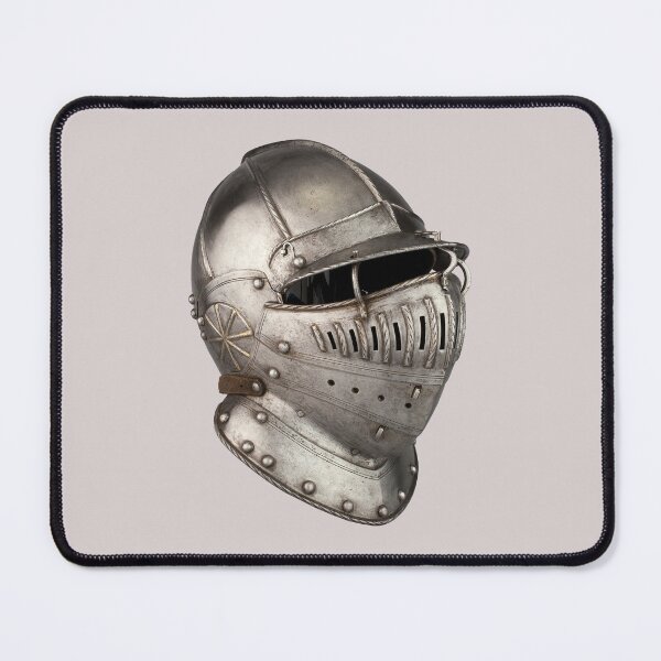 Artikelvorschau, Mittelalterlicher Helm, glänzendes Rüstungsfragment entworfen und verkauft von Julian Eickhoff.