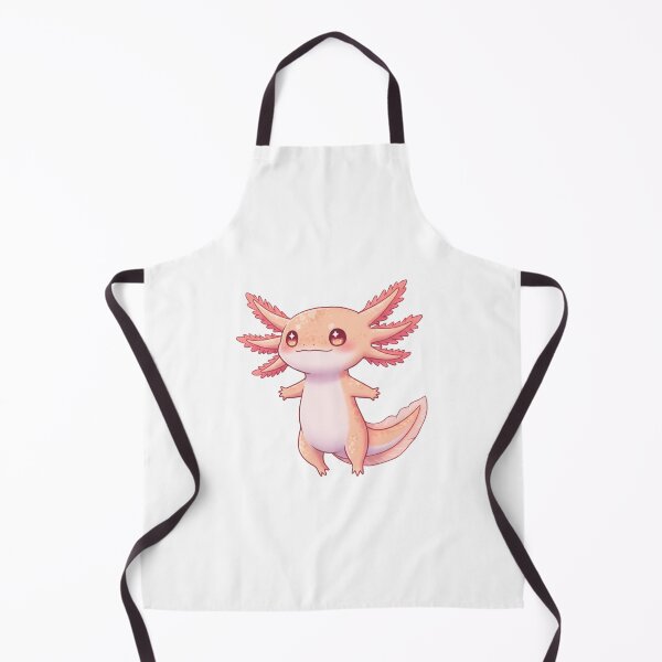 Item preview, Whimsical Peach Axolotl designed and sold by EastEndTownie.