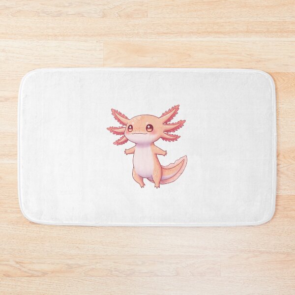 Item preview, Whimsical Peach Axolotl designed and sold by EastEndTownie.