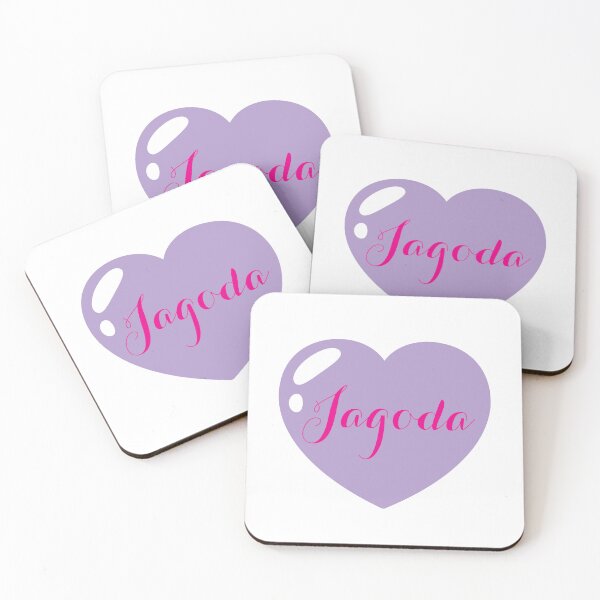 Item preview, Jagoda Polish Name with purple Heart designed and sold by Monika Howarth.