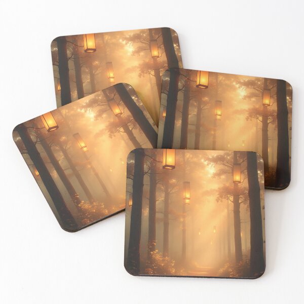 Item preview, Enchanted Lantern Pathway designed and sold by oanaunciuleanu.