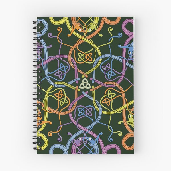 Item preview, Mandala de serpiente con nudo celta designed and sold by ChimaGraphics.