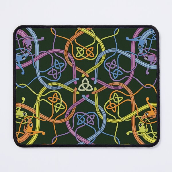 Item preview, Celtic knot serpent mandala designed and sold by ChimaGraphics.