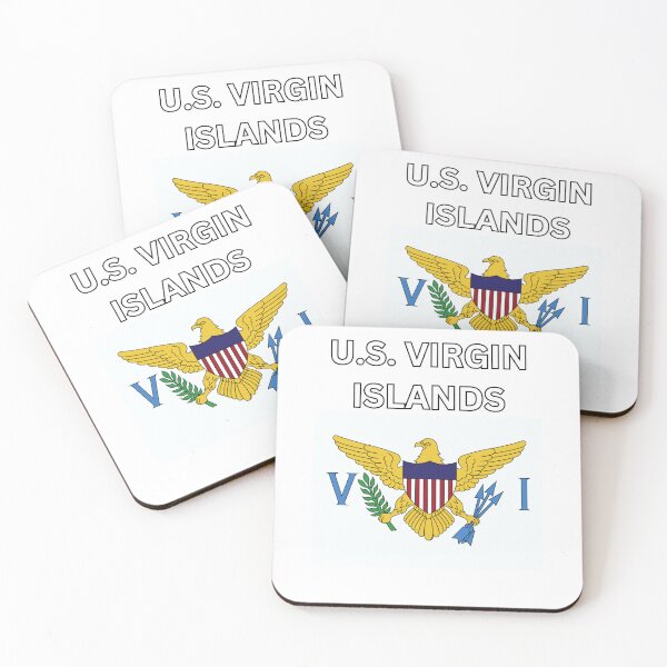 Item preview, US Virgin Islands Flag Design designed and sold by atomstartup.