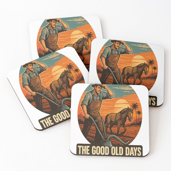Item preview, Old Days of Farming  designed and sold by © Zenscape Studio 2025.
