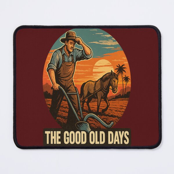 Item preview, Old Days of Farming designed and sold by © Zenscape Studio 2025.