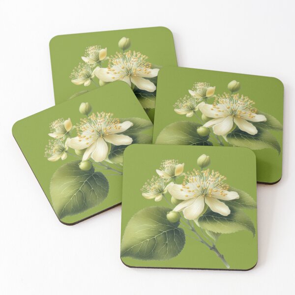 Item preview, Delicate Blooming Linden Branch designed and sold by IraBum.