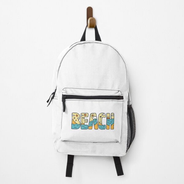 Item preview, Beach Lettering with Summer Landscape Art designed and sold by ArtfulWeave.