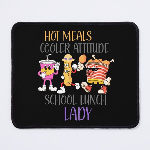 Item preview, School Lunch Lady – Funny Hot Meals Design designed and sold by PeteLawliiet.