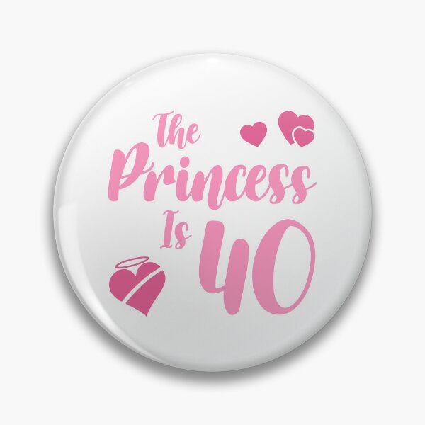 Item preview, Cute 40th Birthday For Women designed and sold by thepixelgarden.