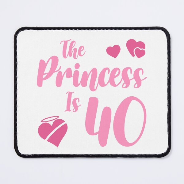 Item preview, Cute 40th Birthday For Women designed and sold by thepixelgarden.