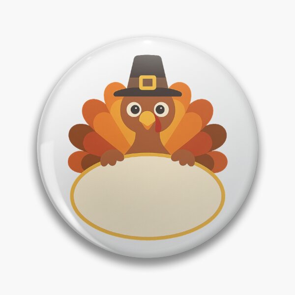 Item preview, Cute Thanksgiving Turkey designed and sold by Adrian Kane.