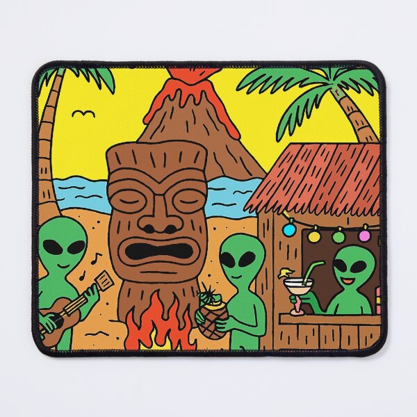 Item preview, Tiki Alien Vacation designed and sold by zzz888.