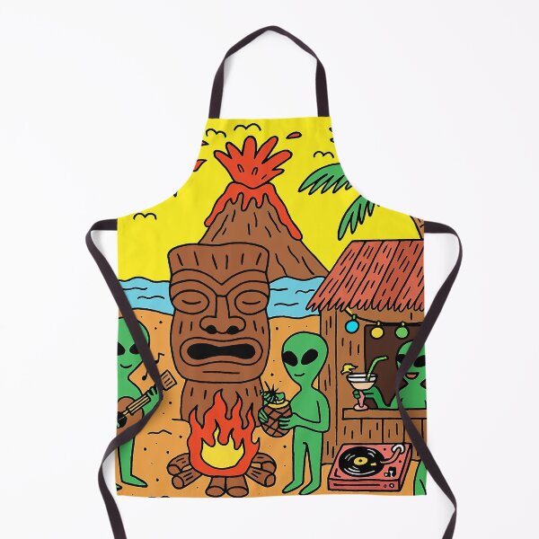 Item preview, Tiki Alien Vacation designed and sold by zzz888.