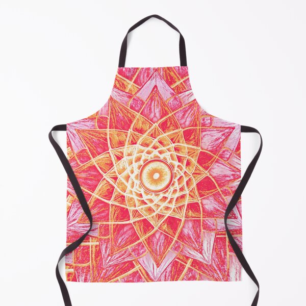 Item preview, Red Flower Mandala Handdrawing designed and sold by Tsveti Dinkova.