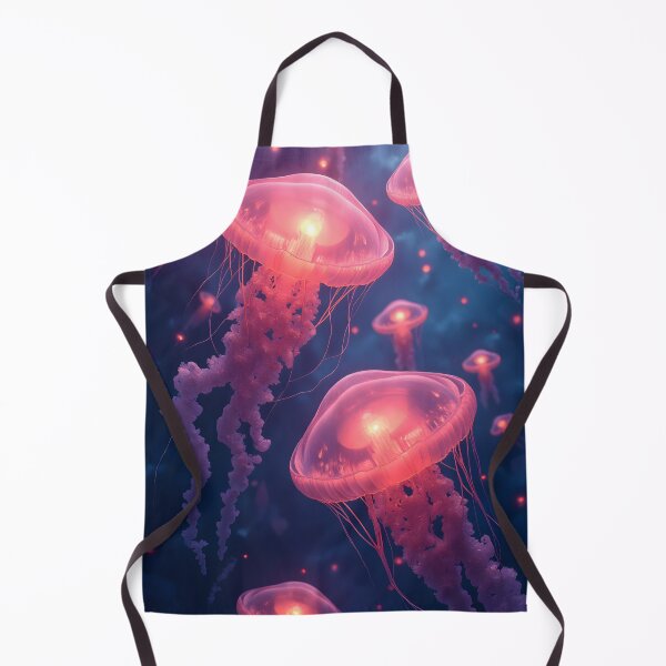 Item preview, Luminous Drift: The Ethereal Dance of Jellyfish designed and sold by oanaunciuleanu.
