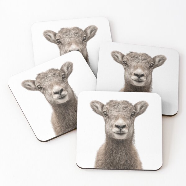 Item preview, Adorable Baby Bighorn sheep for Cute Bighorn sheep lovers designed and sold by LazyOwlStore.