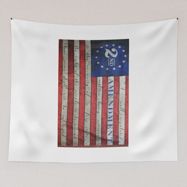 Item preview, 2nd Amendment Flag Print designed and sold by Lichentroupe63.