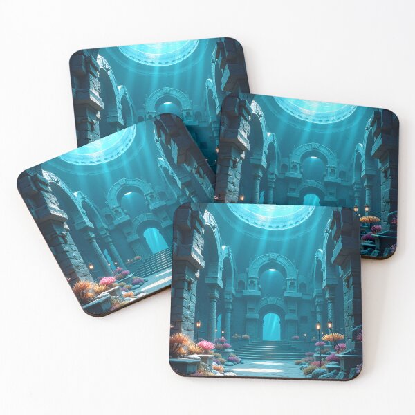 Item preview, The Sunlit Underwater Sanctuary designed and sold by oanaunciuleanu.