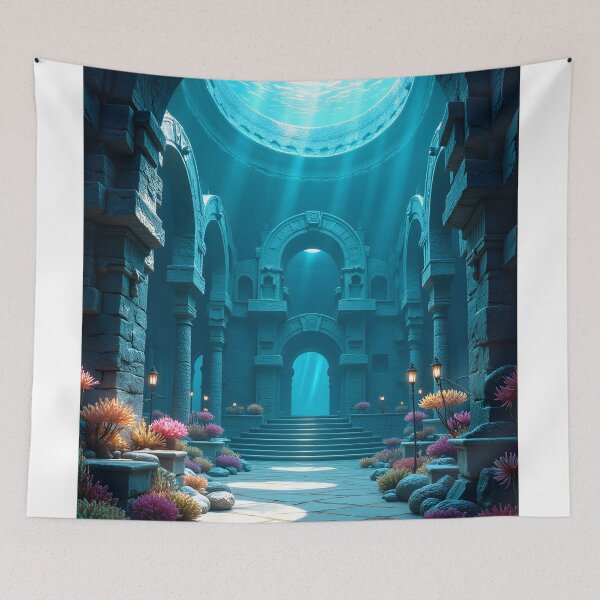 Item preview, The Sunlit Underwater Sanctuary designed and sold by oanaunciuleanu.