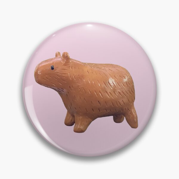 Item preview, Capybara Clay Sculpture designed and sold by SilvrAlligatr.