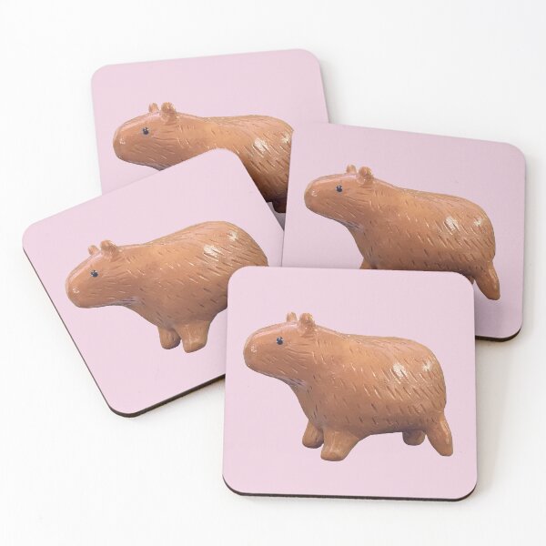 Item preview, Capybara Clay Sculpture designed and sold by SilvrAlligatr.