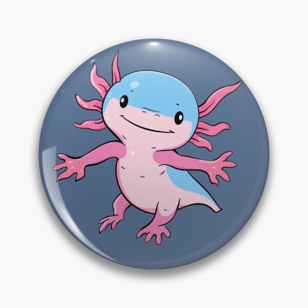 Item preview, Playful Cartoon Axolotl designed and sold by EastEndTownie.