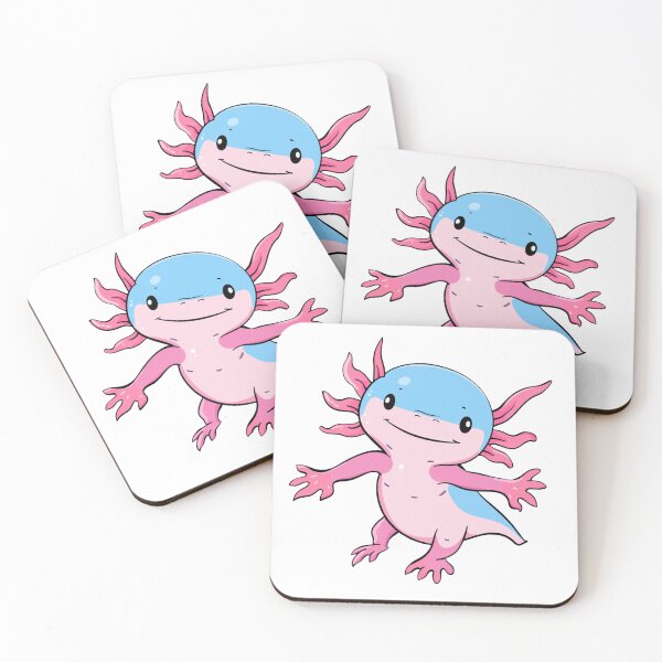 Item preview, Playful Cartoon Axolotl designed and sold by EastEndTownie.