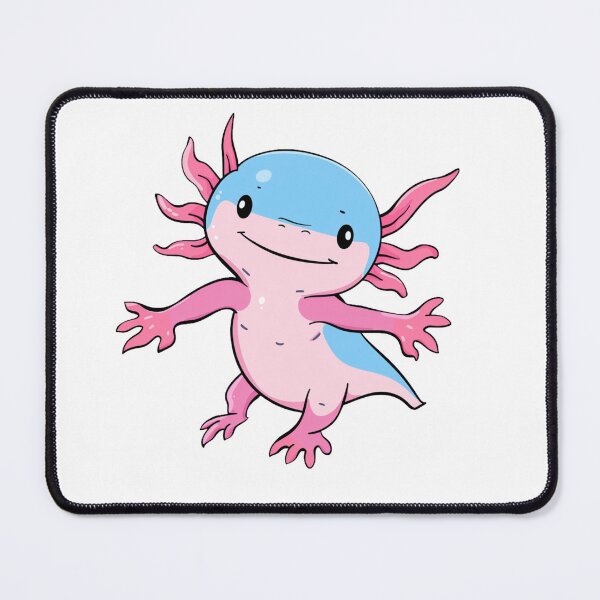 Item preview, Playful Cartoon Axolotl designed and sold by EastEndTownie.