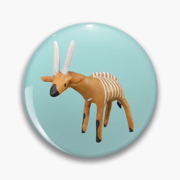 Item preview, Sculpted Clay African Bongo designed and sold by SilvrAlligatr.