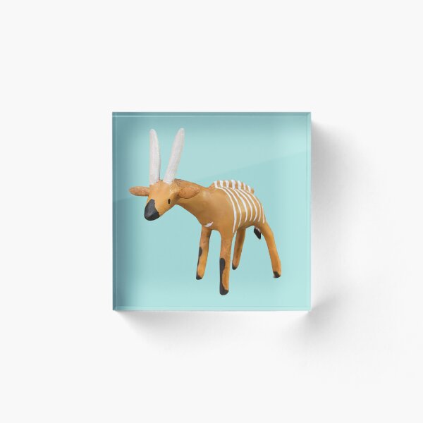 Item preview, Bongo africano de arcilla esculpida designed and sold by SilvrAlligatr.