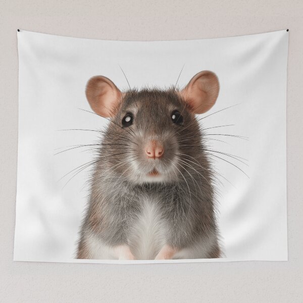 Item preview, Adorable Baby Rat for Cute Rat lovers designed and sold by LazyOwlStore.
