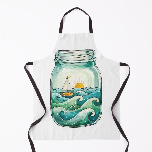 Item preview, Ocean in a Jar designed and sold by CozyinTime.