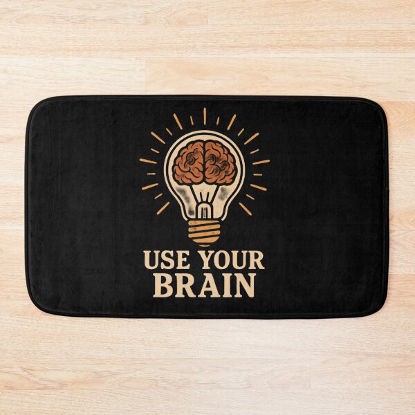 Item preview, Brain Power Lightbulb – Think Smarter designed and sold by Amr Siam.