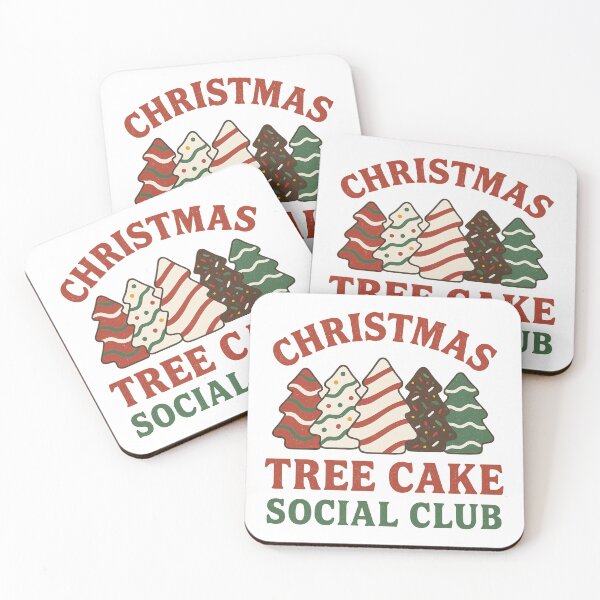 Item preview, Christmas Tree Cake Social Club Funny Holiday Snack designed and sold by THIENVT.