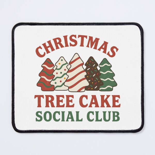 Item preview, Christmas Tree Cake Social Club Funny Holiday Snack designed and sold by THIENVT.
