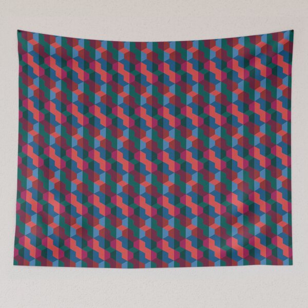 Item preview, Pixelated Pattern - Shades of Pink and Blue designed and sold by PropRocket.