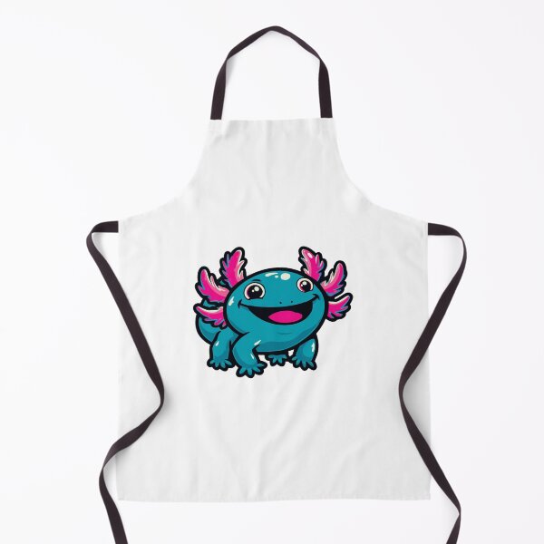 Item preview, Energetic Cartoon Axolotl designed and sold by EastEndTownie.